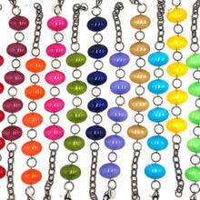 Load image into Gallery viewer, Gold Aura Jelly Bean Stations Bracelet