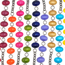 Load image into Gallery viewer, Olive Green Jelly Bean Stations Bracelet