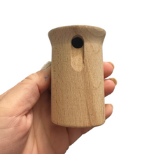 Load image into Gallery viewer, Wooden Owl Hooter Whistle – Natural Bird Call Instrument