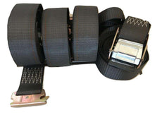 Load image into Gallery viewer, 2" x 16 Ft Interior Van Cam Buckle E-Track Strap w/ Spring E Fittings 4 PACK | C16E