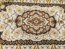 Load image into Gallery viewer, DaDa Bedding Set of 4-6 Pieces Royal Persian Style Rug Golden Brown Floral Tapestry Placemats 13” x 19” (18119)