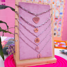 Load image into Gallery viewer, "Stay Wild" Engraved Necklace