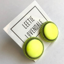 Load image into Gallery viewer, Glitter Resin Disc Stud Earrings