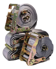 Load image into Gallery viewer, 2" x 16  Ft Logistic Van Ratchet E-Track Straps w/ Spring E Fittings | 4 PACK