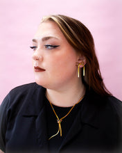 Load image into Gallery viewer, Titanium What's Knot to Love Earrings