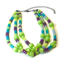 Load image into Gallery viewer, Space Age Mix Moonglow Morgan Necklace