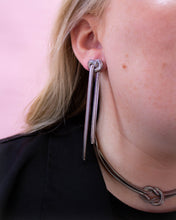 Load image into Gallery viewer, Titanium Knotty or Nice Earrings