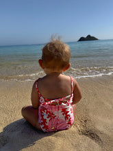 Load image into Gallery viewer, Babygirl Swimsuit - Coral and Shells One Piece