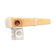 Load image into Gallery viewer, Wooden Kazoo – Handcrafted Hum Sound Toy for Kids &amp; Adults – Natural Musical Fun Instrument