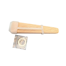 Load image into Gallery viewer, Wooden Kazoo – Handcrafted Hum Sound Toy for Kids &amp; Adults – Natural Musical Fun Instrument