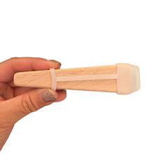 Load image into Gallery viewer, Wooden Kazoo – Handcrafted Hum Sound Toy for Kids &amp; Adults – Natural Musical Fun Instrument