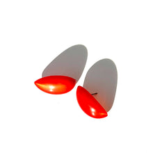 Load image into Gallery viewer, Moonglow C-Carved Stud Earrings