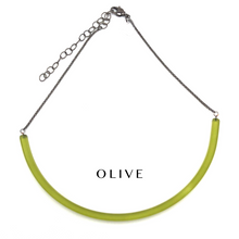 Load image into Gallery viewer, Frosted Bar Necklace *