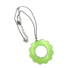 Load image into Gallery viewer, Sea Glass Green Florella Necklace
