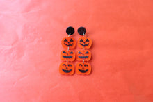 Load image into Gallery viewer, "You're the Pick of the Patch" Pumpkin Earrings