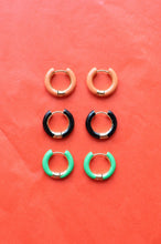 Load image into Gallery viewer, "I'm an Autumn" Titanium Hoop Earrings