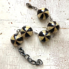 Load image into Gallery viewer, Chocolate &amp; Caramel Candy Disc Stations Bracelet