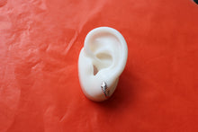Load image into Gallery viewer, "Love at First Bite" Hoop Snake Earrings