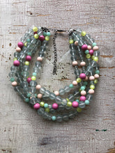 Load image into Gallery viewer, Candy Store Floor Frosted Sylvie Statement Necklace