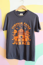 Load image into Gallery viewer, "Pumpkin Patch Junkie" Graphic T-Shirt