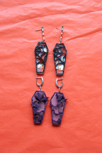 Load image into Gallery viewer, "Laughing 'til I'm Coffin" Earrings