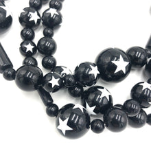Load image into Gallery viewer, Black &amp; White Super Star Morgan Necklace