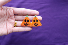 Load image into Gallery viewer, Unique Beaded Halloween Earrings
