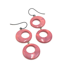 Load image into Gallery viewer, Dark Rose Marcia Earrings