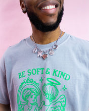 Load image into Gallery viewer, Earth &amp; Sky Titanium Charm Necklace