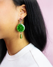 Load image into Gallery viewer, Lime Drop Earrings