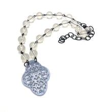 Load image into Gallery viewer, Frost &amp; Ice Blue Aleta Necklace