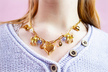 Load image into Gallery viewer, Bling Thing - Loaded Titanium Charm Necklace