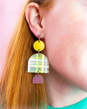 Load image into Gallery viewer, Meant to Be-Acrylic Colorful Statement Earrings