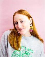 Load image into Gallery viewer, Building Community-Acrylic Earrings