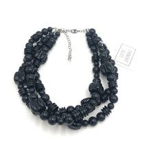 Load image into Gallery viewer, Black Mixed Morgan Necklace