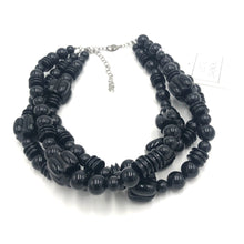 Load image into Gallery viewer, Black Mixed Morgan Necklace