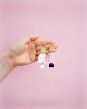 Load image into Gallery viewer, Meant to Be-Acrylic Colorful Statement Earrings