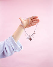 Load image into Gallery viewer, Earth &amp; Sky Titanium Charm Necklace