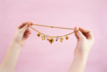 Load image into Gallery viewer, Bling Thing - Loaded Titanium Charm Necklace