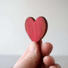 Load image into Gallery viewer, Thin Wooden Hearts