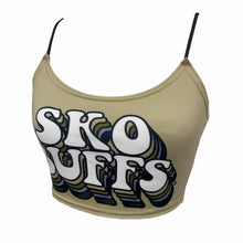 Load image into Gallery viewer, Colorado Boulder Sko Buffs Gold Spaghetti Tank