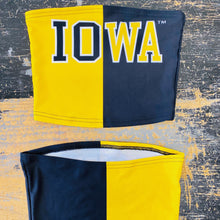 Load image into Gallery viewer, Iowa Hawkeyes Two Tone Tube Top