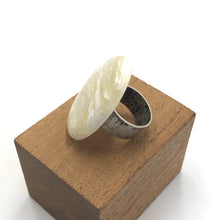Load image into Gallery viewer, Ice Cap Oval Cocktail Ring