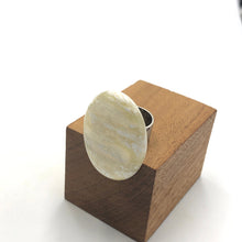 Load image into Gallery viewer, Ice Cap Oval Cocktail Ring
