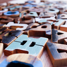 Load image into Gallery viewer, Little Wooden Letters