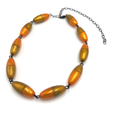 Load image into Gallery viewer, Flame &amp; Field Aura Beaded Amelia Necklace