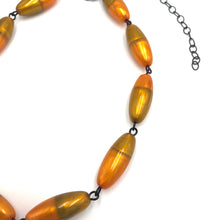 Load image into Gallery viewer, Flame &amp; Field Aura Beaded Amelia Necklace
