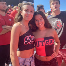 Load image into Gallery viewer, Rutgers Lightning One Shoulder Top