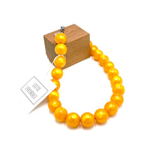 Load image into Gallery viewer, Golden Yellow Aura Glow Marco Necklace
