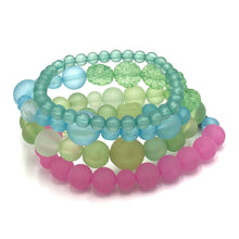 Load image into Gallery viewer, Pastel Frost Stack &amp; Stretch Bracelets Set
